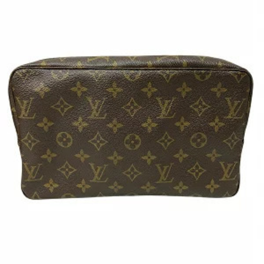 Louis Vuitton Monogram Trousses Toilette Bag Clutch Shoulder